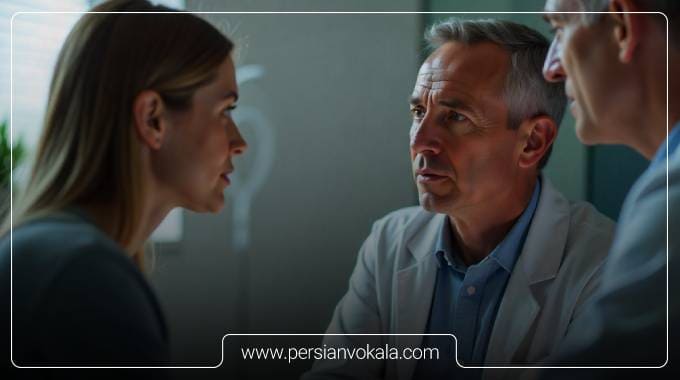 مراحل شکایت از چشم پزشک